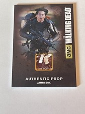 WALKING DEAD SEASON 4 PART 2  PROP CARD #M52 FEATURING GLENN Ammo Box