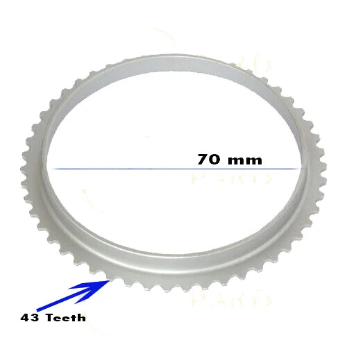 Anillo reluctor frontal ABS + retenedor para Mitsubishi Shogun Pinin (99-07) Foto 4 de 4