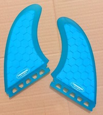 TERRAMAR SURFCO MR TWIN SURFBOARD FINS  SINGLE TABBASE