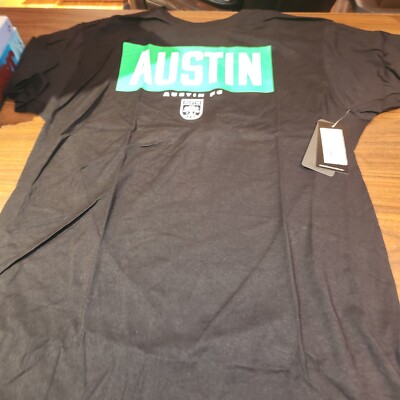 NEW with tags Mens Stadium Essentials Austin FC MLS shirt size L