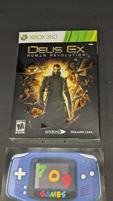 Sealed Deus Ex: Human Revolution (Microsoft Xbox 360, 2011) New With Slipcover