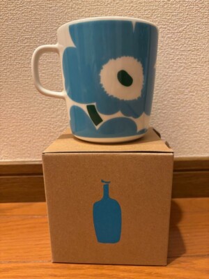 Blue Bottle Coffee Marimekko Unikko Mag w/ Espresso Cup & Saucer
