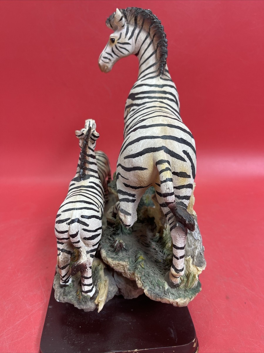 Endangered Species Collection Zebras Figurine | eBay