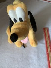 Disney Store Pluto Plush Dog Stuffed Animal 8" H Toy Doll Mini Bean bag