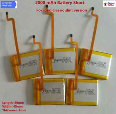 LG 2000mAh Battery Upgrade replacement for iPod Classic & Video Thin