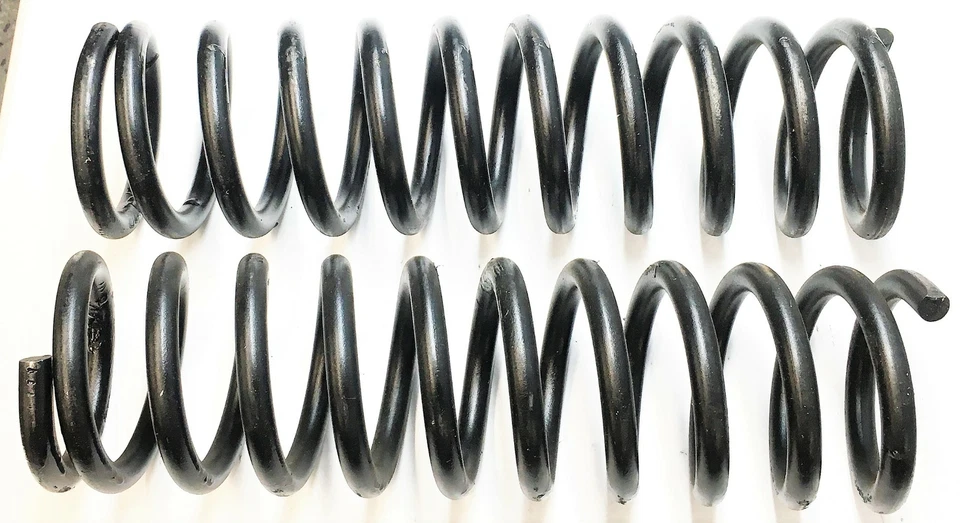 Juego de muelles helicoidales de suspensión McQuay-Norris par negro FCS5372S NOS Foto 2 de 3