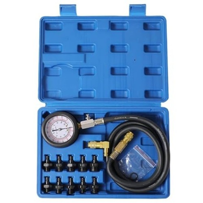 #ad Pressure Tester Tool Pressure Gauge kit 0 140 PSI Pressure Test blue $47.99