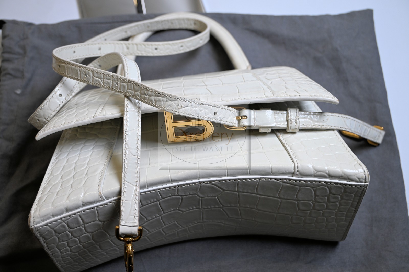 GENUINE / AUTHENTIC  Balenciaga Hourglass Small Top Handle Bag,  RRP £2884+++ image 4
