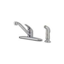 OakBrook Essentials One Handle Chrome Kitchen Faucet Side Sprayer 67210-2501