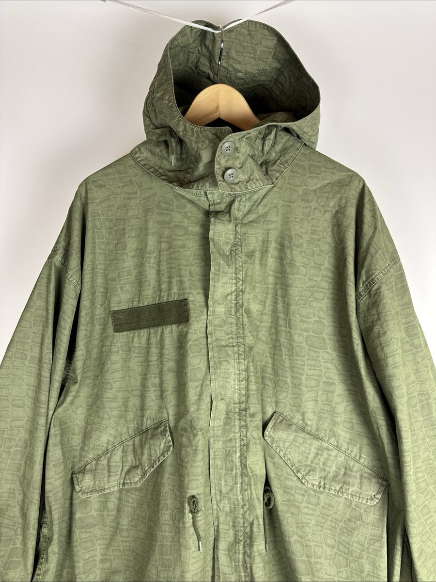 stussy NYCO FISHTAIL PARKA Mサイズ オリーブ STUSSY -NYCO FISHTAIL PARKA Coat Unlined Men's Size Large