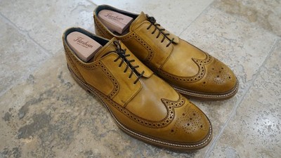 Barker ''Bailey'' brogues dress shoes in Cedar UK 11F/US 12E