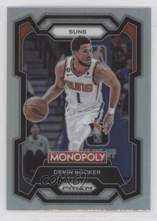 2023-24 Panini Prizm Monopoly Silver Prizm Devin Booker #72 0u9w