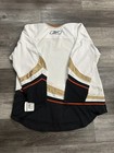 Men’s Anaheim Ducks Road White Jersey Authentic W/Fight Strap Made In Canada 56 — photo 3