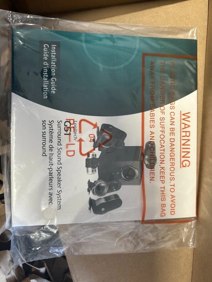 Logitech G51 Computer Surround Speaker System with Subwoofer Unused - Image 2 of 4