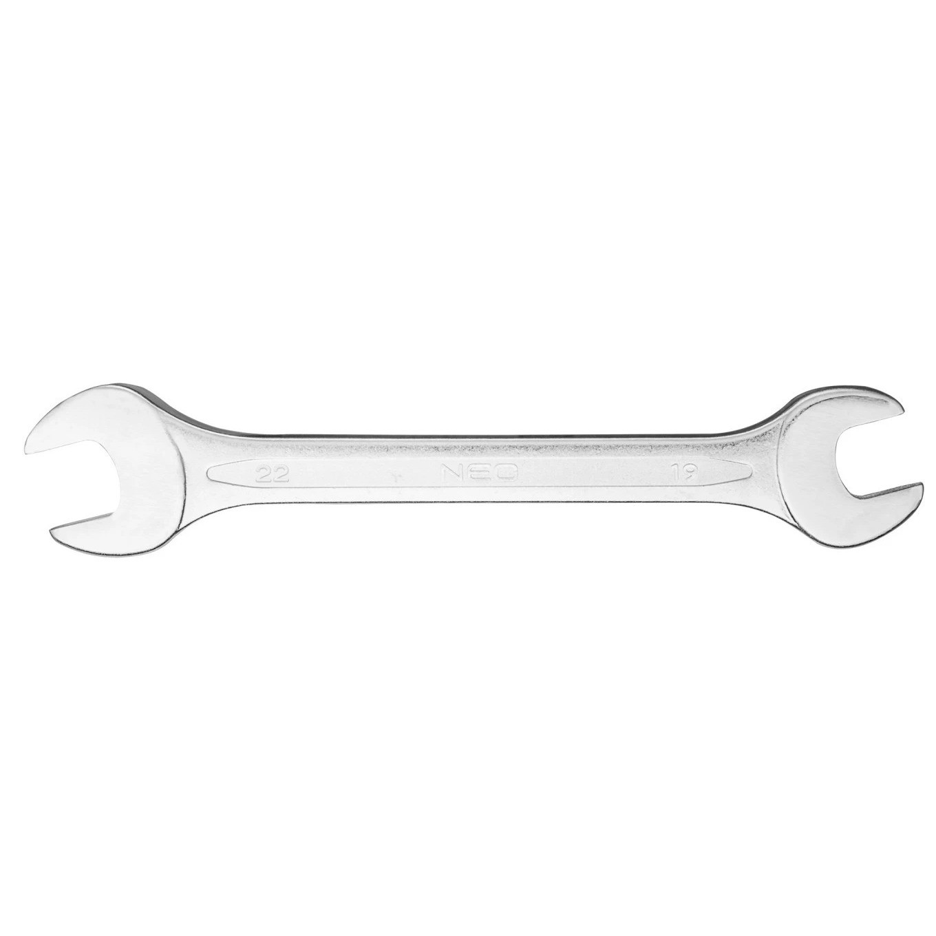 Double Sided Open End Wrench 19mm x 22mm L.234mm 09-819