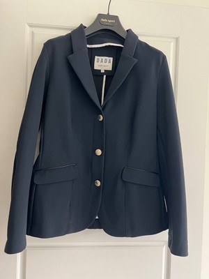 Dada Sport Bianca Navy Show Coat Size 40