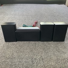 RCA Home Theater Surround Sound Speaker Set   Center, Front L, Rear L, Rear R  