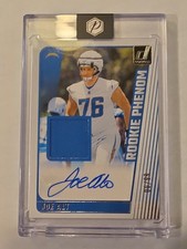 2024 Panini Donruss Joe Alt Rookie Phenom Jersey Auto /99 RC RPA Chargers