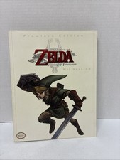 Legend of Zelda Twilight Princess Nintendo Wii Premiere Edition Prima W/ Poster