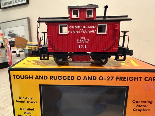 MTH 30-77023 Cumberland and Pennsylvania Bobber Caboose LN/caja | Zustand: New