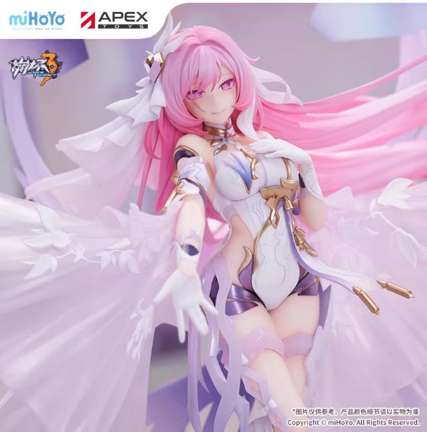 MiHoYo Official Honkai Impact 3rd Elysia 1/7 Statue Figure Model Toy Collection