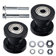 8mm 8mm Chain Roller Tensioner Wheel Guide Black For Motorcyc
