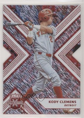 2018 Panini Elite Extra Edition Status Red Die-Cut 56/99 Kody Clemens #78 0sw9