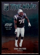 2025 Donruss Elite #5 Vince Wilfork Title Waves