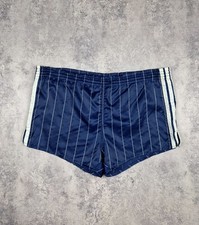 Vintage Adidas Shorts Rare 80s Running Marathon West Germany Men's Size XL