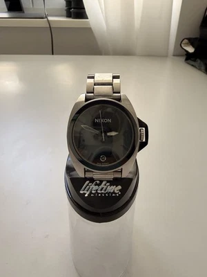Nixon The Anthem Uhr Herren Stainless Steel Silber Schwarz - Bild 1 von 4
