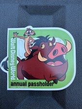 Walt Disney World Annual Passholder Magnet Timon and Pumba The Lion King