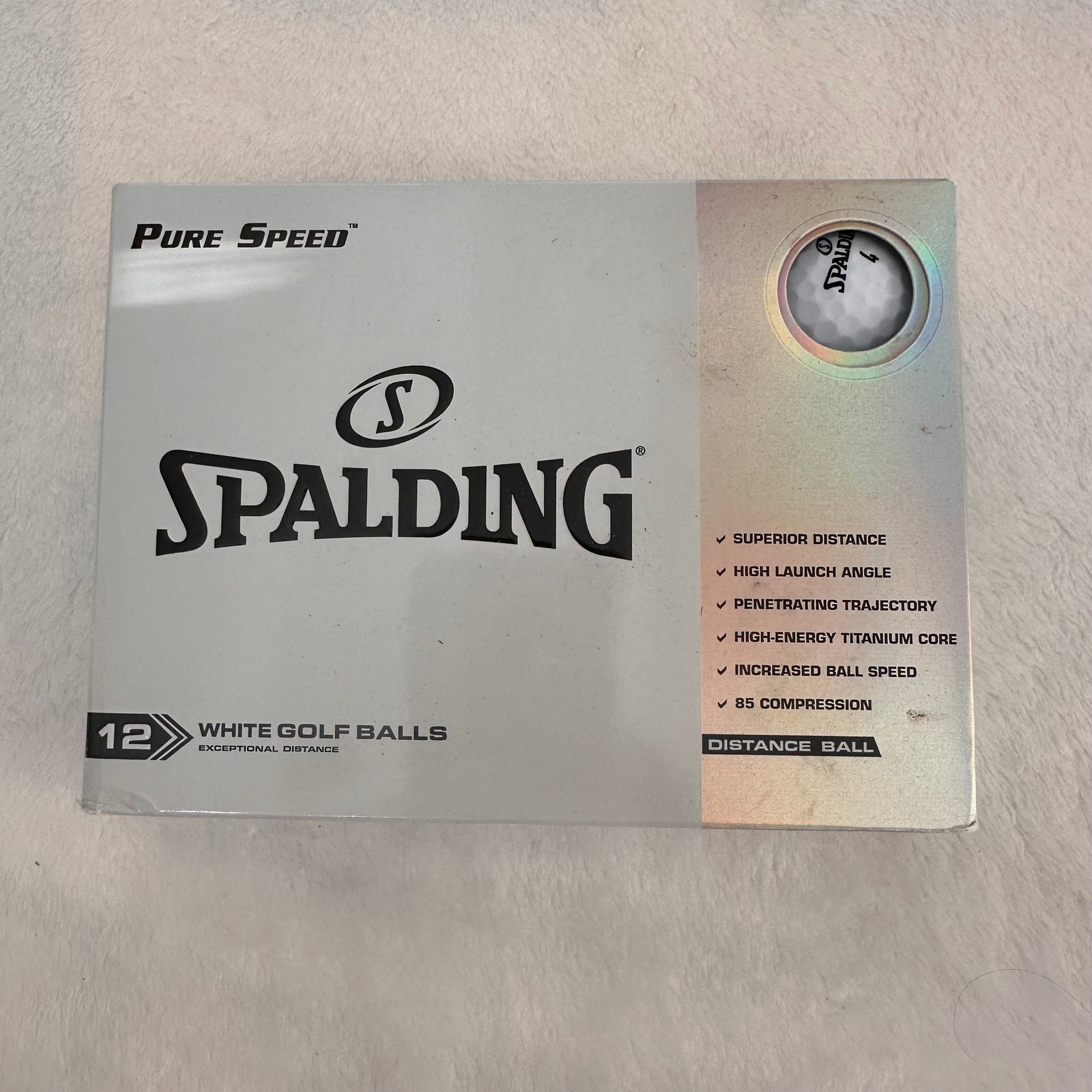 Balls 12 Pack White Distance Ball 85 Compression New