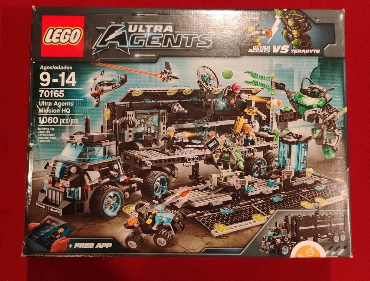 LEGO 70165 Ultra Agents: Ultra Agents Mission HQ New OPEN BOX