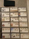 FDC Album With 68no. Commemorative & Definitive FDCs Jersey 1987 - 1995