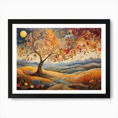 Leonardo Diffusion XL inspiriert von T gerahmtes Wandbild Poster Leinwanddruck Bild