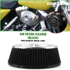 Black Motorcycle Air Filter Cleaner For Harley Road 1999-2007 Dyna 29442-99A