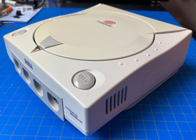 SEGA Dreamcast Console, Noctua Fan, Battery/Fuse, Clean Lubed GD Drive, Mem Card