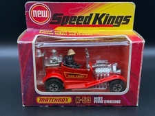 Matchbox Speed Kings K-53 Hot Fire Engine