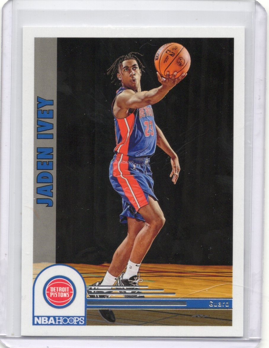 2022-23 Hoops - Jaden Ivey #285 (RC) Detroit Pistons