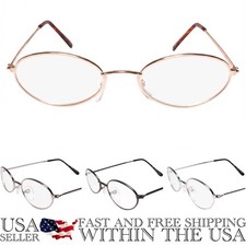 Small Classic True Vintage Oval Reading Reader Glasses 1.25, 1.50,  2.00