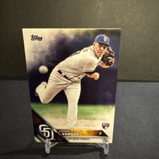 2016 Topps Update Series #US289 Cesar Vargas RC NM