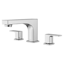 Pfister RT6-5PFM0K Pfirst Modern Deck Mounted Roman Tub Filler - Brushed Nickel