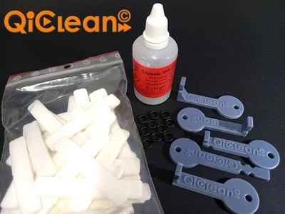 QICLEAN KIT Nettoyage Nettoyant Cleaning Cleaner Reinigung HEAD MAGNETIC REVOX AKAI TEAC