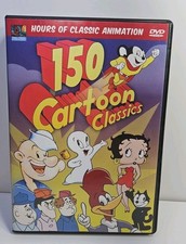 150 Cartoon Classics DVD, 2006, 3-Disc, Mill Creek Felix The Cat, Betty Boop