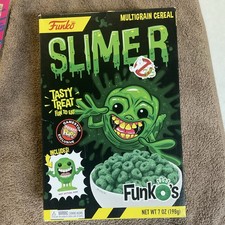 Funko Ghostbusters Slimer Multigrain Cereal Box GameStop Exclusive 2019
