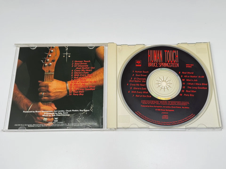 [CD] Bruce Springsteen Human Touch Japan Import SRCS-5821 - Bild 3 von 3