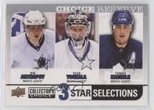 2008 Upper Deck Collector's Choice Reserve Silver Nik Antropov Vesa Toskala 0a4