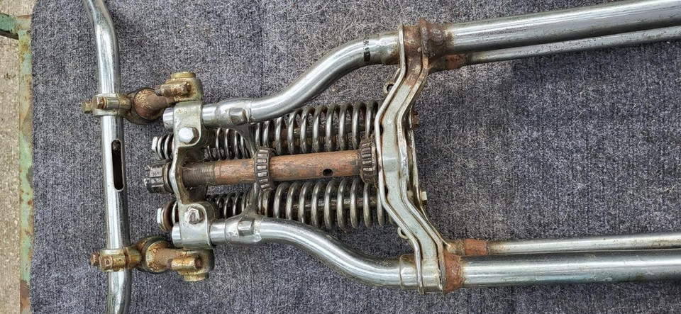 Harley Knucklehead UL Flathead Panhead Springer Fork Legs Rockers. FREE ...