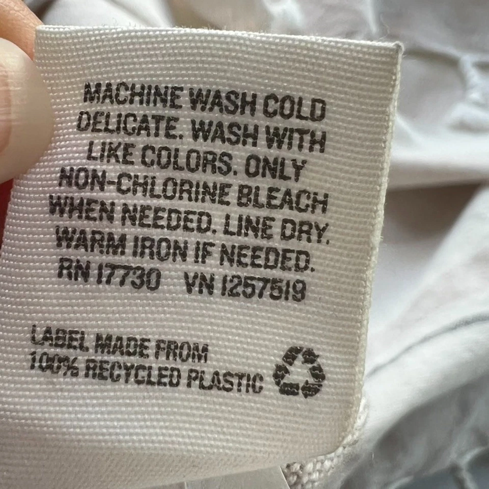 Hearth & Hand Table Runner 90x20in Oversized Stripe Linen Cotton Blend Tasseled - Image 4 of 4