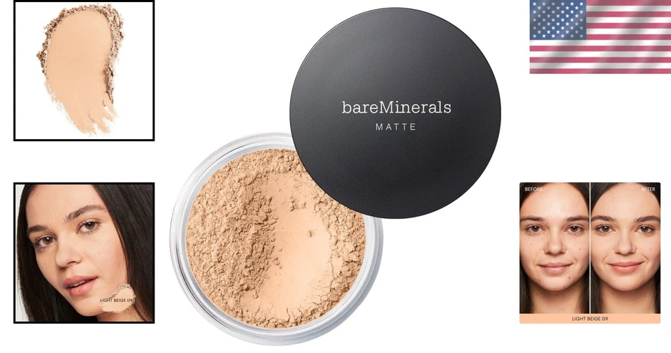 Matte Loose Powder, Reduces Shine, Clean Mineral - Image 2 of 4